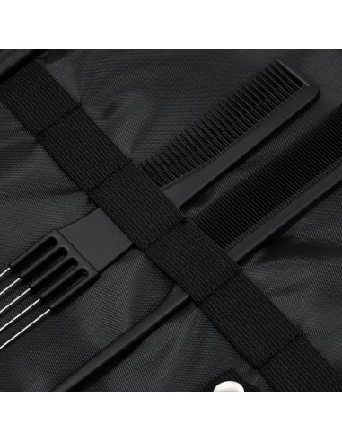 Baule da barbiere in materiale nero