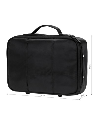 Baule da barbiere in materiale nero