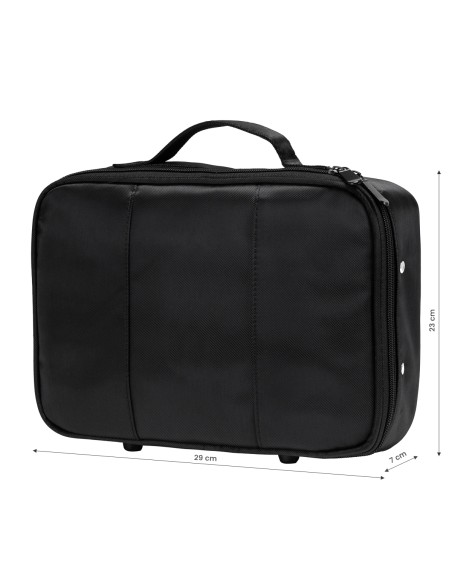 Baule da barbiere in materiale nero