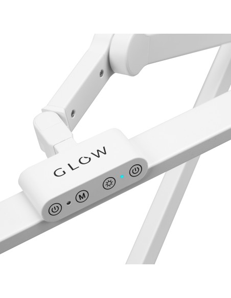 Lampada per trattamento manicure Glow L03 per tavolo bianco