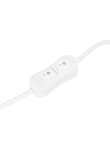 Plafond illuminato campo barbiere BB-02 oro grande