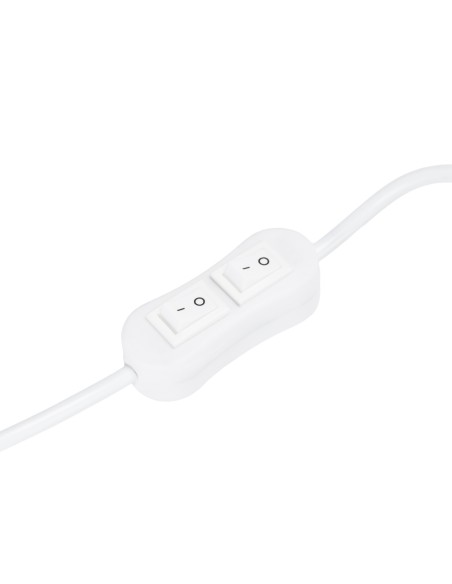 Plafond illuminato campo barbiere BB-02 oro grande