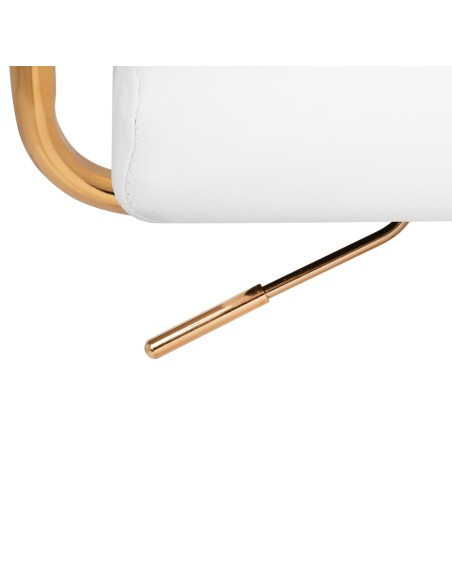 Sedia cosmetica QS-OF211G oro bianco