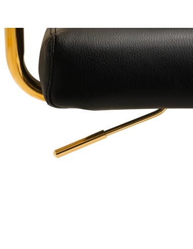 Sedia cosmetica QS-OF211G oro nero