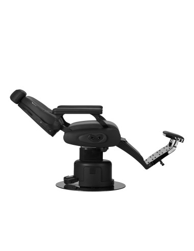 Gabbiano Duke Sedia da barbiere elettrica nera