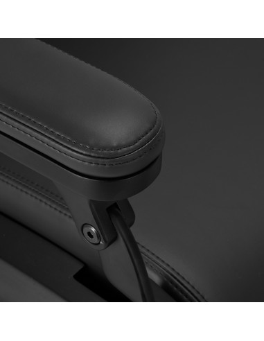 Gabbiano Duke Sedia da barbiere elettrica nera