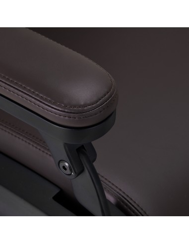 Sedia da barbiere elettrica Gabbiano Duke Brown