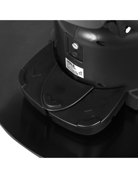 Gabbiano Duke Sedia da barbiere elettrica nera