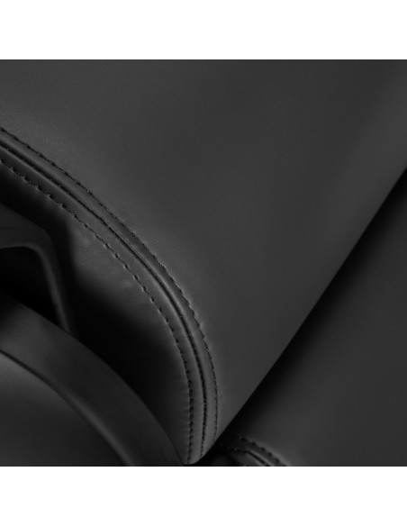 Gabbiano Duke Sedia da barbiere elettrica nera