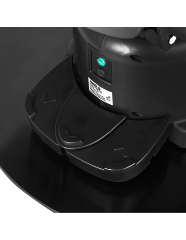 Sedia da barbiere elettrica Gabbiano Duke Brown