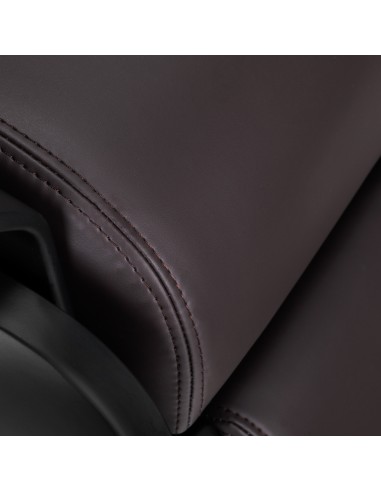 Sedia da barbiere elettrica Gabbiano Duke Brown