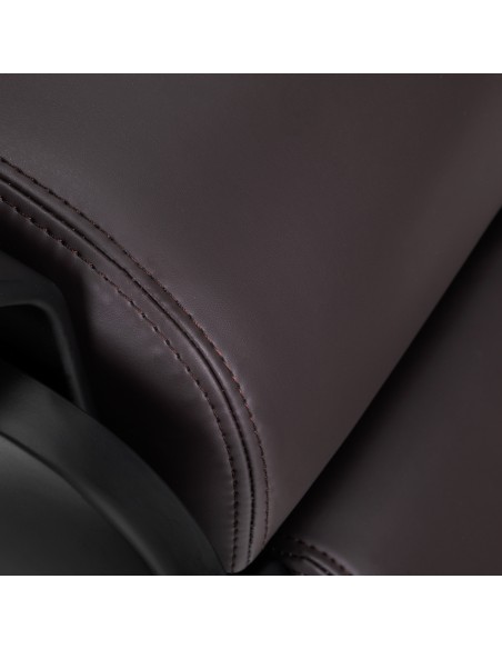 Sedia da barbiere elettrica Gabbiano Duke Brown