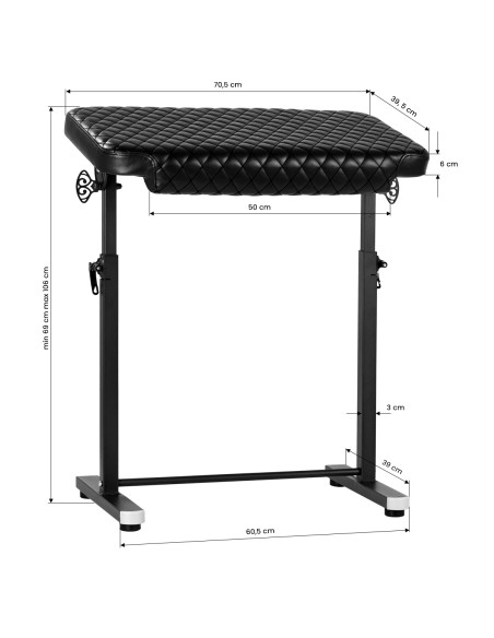 Tampone per tatuaggi Pro Ink 718 in nero picche B