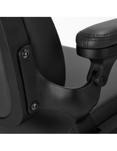 Gabbiano Duke Sedia da barbiere elettrica nera