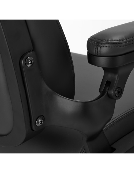 Gabbiano Duke Sedia da barbiere elettrica nera