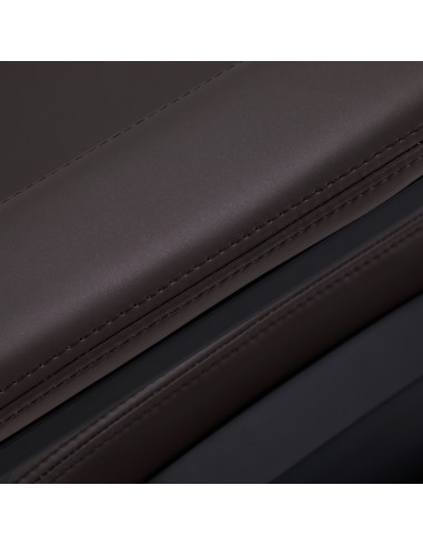 Sedia da barbiere elettrica Gabbiano Duke Brown