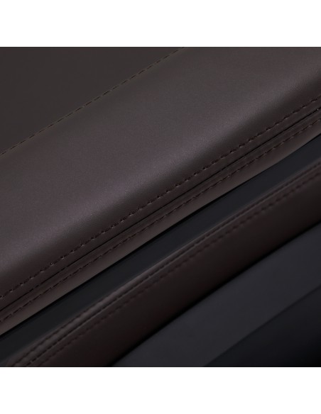 Sedia da barbiere elettrica Gabbiano Duke Brown