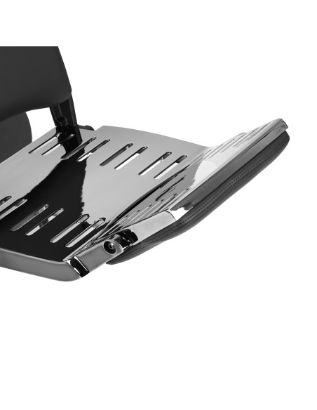 Gabbiano Duke Sedia da barbiere elettrica nera