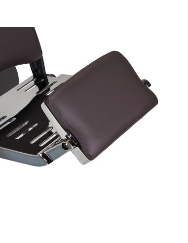 Sedia da barbiere elettrica Gabbiano Duke Brown