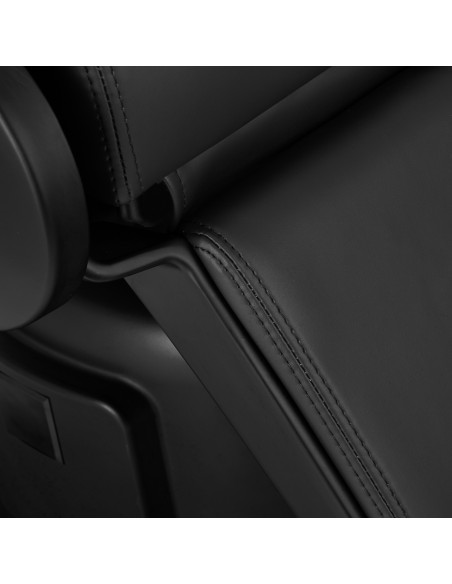 Gabbiano Duke Sedia da barbiere elettrica nera