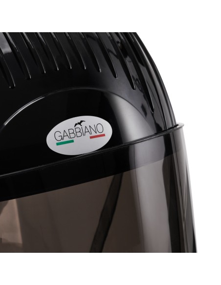 Gabbiano Centurion LVI-203S asciugacapelli a tre velocità con tecnologia ionica nero