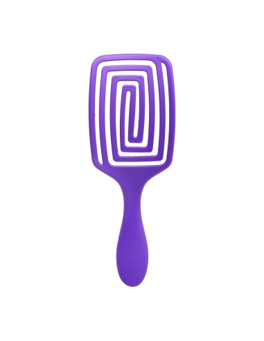Spazzola flessibile per capelli O-327 viola