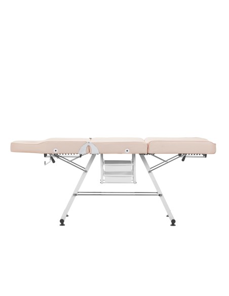 Poltrona cosmetica Basic 202 con vassoi rosa