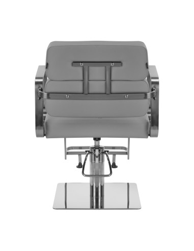 Poltrona per parrucchieri Gabbiano Porto grigio sm