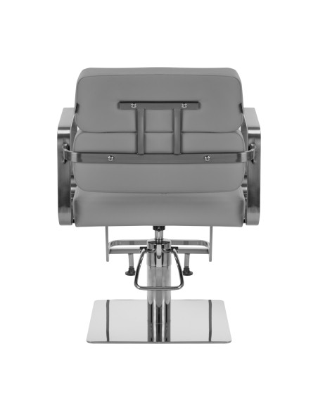 Poltrona per parrucchieri Gabbiano Porto grigio sm