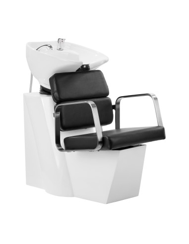 Lavabo da parrucchiere Gabbiano Porto nero sm