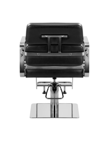 Poltrona per parrucchieri Gabbiano Porto nero sm