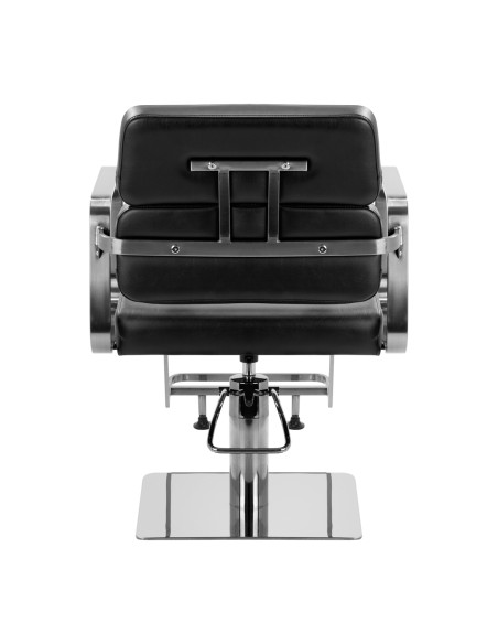Poltrona per parrucchieri Gabbiano Porto nero sm