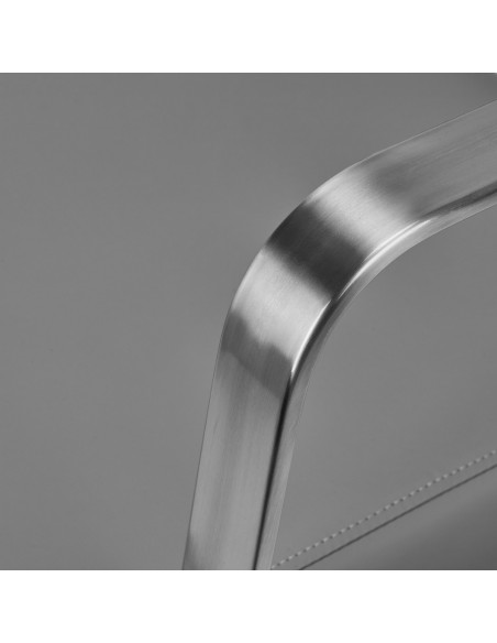 Poltrona per parrucchieri Gabbiano Porto grigio sm