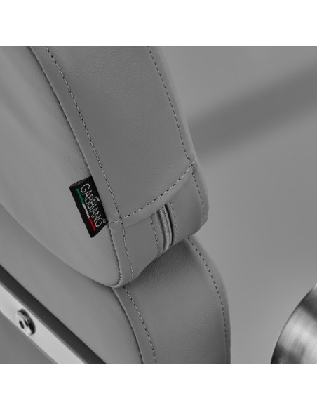 Poltrona per parrucchieri Gabbiano Porto grigio sm