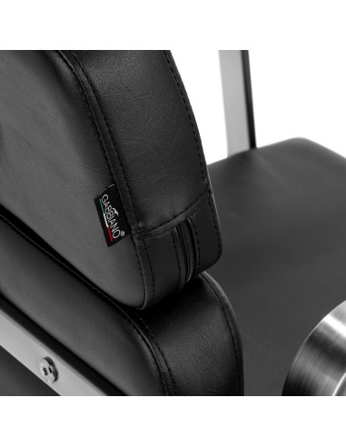 Poltrona per parrucchieri Gabbiano Porto nero sm