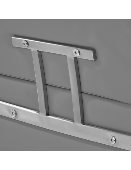 Poltrona per parrucchieri Gabbiano Porto grigio sm