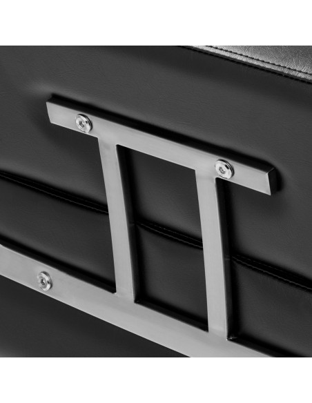 Poltrona per parrucchieri Gabbiano Porto nero sm