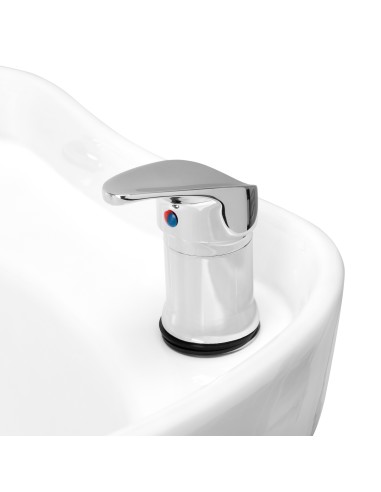 Lavabo da parrucchiere Gabbiano Porto nero sm