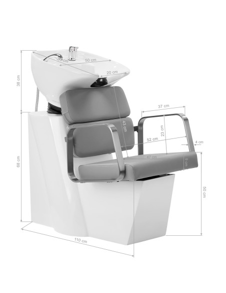 Sapone per parrucchieri Gabbiano Porto grey sm