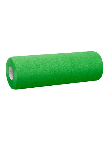 Collare di carta per parrucchieri 5 pz. verde