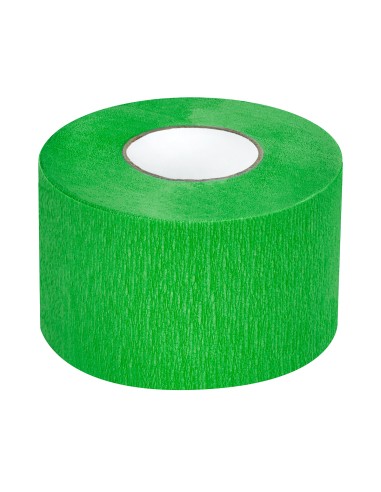 Collare di carta per parrucchieri 5 pz. verde