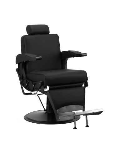 Gabbiano barber chair Continental nero