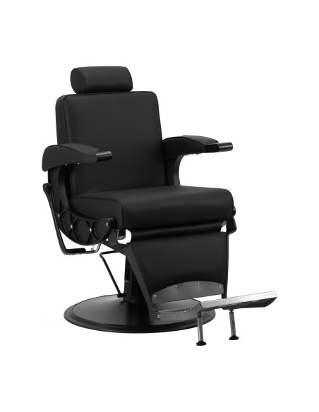 Gabbiano barber chair Continental nero