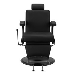 Gabbiano barber chair Continental nero 2