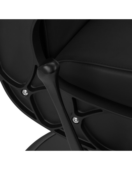 Gabbiano barber chair Continental nero