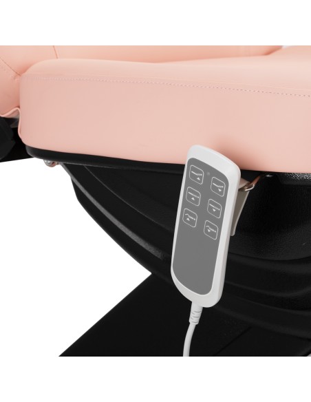 Sedia estetica elettrica SILLON CLASSIC 3 motori rosa e nero