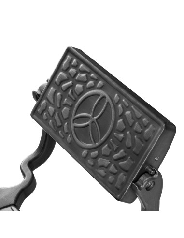 Gabbiano sedia da barbiere Niccolò nero