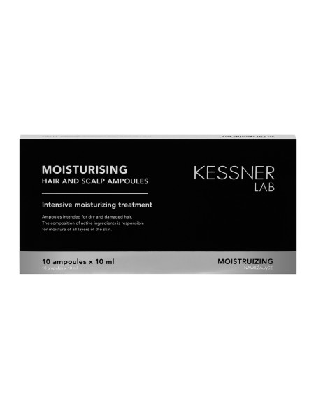 KESSNER LAB Fiale idratanti per cuoio capelluto e capelli 10 x 10 ml