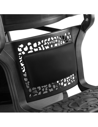 Gabbiano sedia da barbiere Niccolò nero