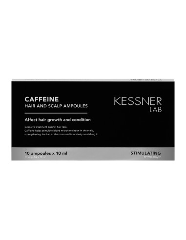 KESSNER LAB Fiale di caffeina per cuoio...
